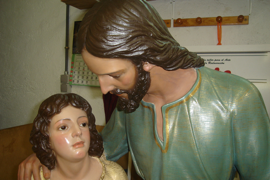 San Jose y Niño Jesus